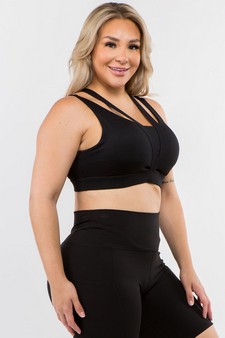 Women's Utilitarian Activewear Sports Bra (XL only) style 2