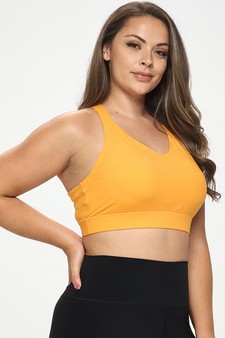 Women’s Full Coverage Buttery Soft Activewear Sports Bra (XL only) style 2