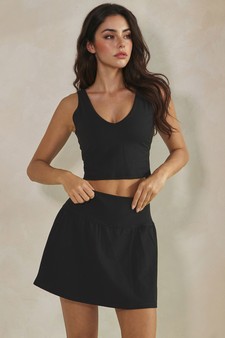 ETA 05/28/26 - Buttery Soft Activewear Top & Skort Set style 4