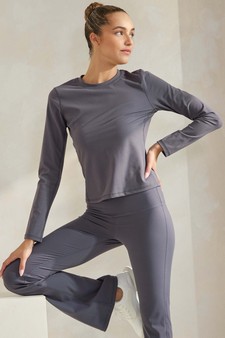 Women's Buttery Soft Long Sleeve Performance Top style 4