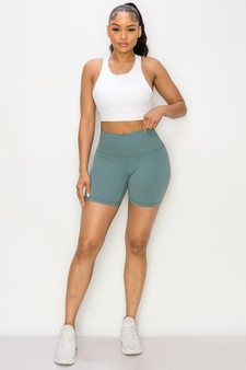 Women's Buttery Soft Activewear Biker Shorts 6