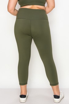 Women's Buttery Soft Capri Activewear Leggings style 3