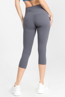 Women's Buttery Soft Capri Activewear Leggings (Large only) style 3