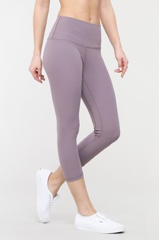 Women's Buttery Soft Capri Activewear Leggings (Large only) style 2