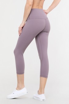 Women's Buttery Soft Capri Activewear Leggings (Large only) style 3