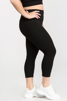 Women's Buttery Soft Capri Activewear Leggings (XL only) style 2