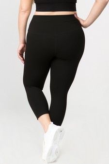 Women's Buttery Soft Capri Activewear Leggings (XXXL only) style 3