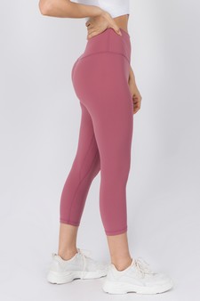 Women's Buttery Soft Capri Activewear Leggings style 2