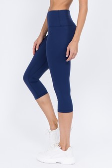 Women's Buttery Soft Capri Activewear Leggings style 2