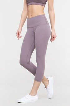 Women's Buttery Soft Capri Activewear Leggings style 2