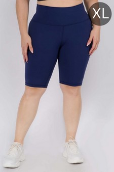 Women's Buttery Soft Activewear Biker Shorts 10" Inseam (XL only)