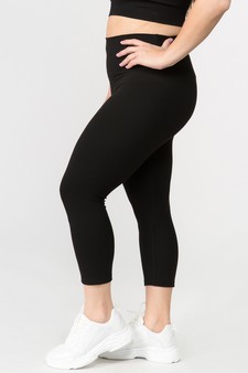 Women's Buttery Soft Capri Activewear Leggings style 2