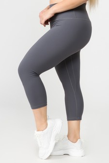 Women's Buttery Soft Capri Activewear Leggings style 2