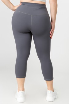 Women's Buttery Soft Capri Activewear Leggings style 3