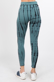 Women's Tie Dye Drip Seamless Leggings style 4