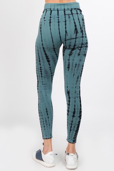 Women's Tie Dye Drip Seamless Leggings (Medium only) style 4