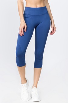 Women's High Rise Cinched Ankle Seamless Activewear Leggings style 2