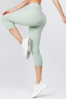 Women's High Rise Cinched Ankle Seamless Activewear Leggings style 4