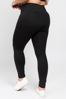 Women's Active Wear Leggings w/ Hidden Waistband Pocket style 3