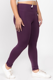Women's Active Wear Leggings w/ Hidden Waistband Pocket style 2