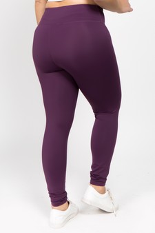 Women's Active Wear Leggings w/ Hidden Waistband Pocket style 3