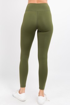 Women's Active Wear Leggings w/ Hidden Waistband Pocket style 3