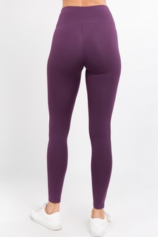 Women's Active Wear Leggings w/ Hidden Waistband Pocket style 3