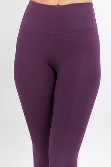 Women's Active Wear Leggings w/ Hidden Waistband Pocket style 4