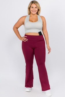 Women's High Rise Flare Yoga Activewear Pants style 4