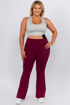 Women's High Rise Flare Yoga Activewear Pants style 5