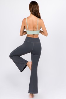 Women's High Rise Flare Yoga Activewear Pants style 3