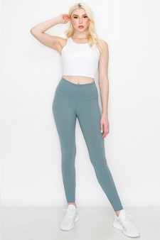 Women's Buttery Soft Activewear Leggings (Large only) style 4