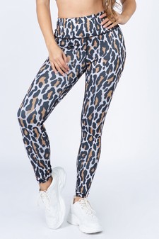 Women's Leopard Activewear Leggings - Bra: ACT645