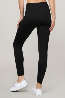 Women's High Waist Tech Pocket Activewear Leggings (XS only) style 3