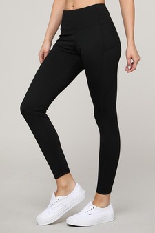 Women's High Waist Tech Pocket Activewear Leggings style 2