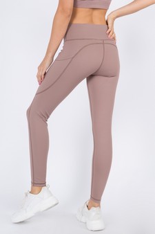 Women's High Waist Tech Pocket Activewear Leggings style 3