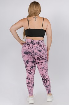 Women's Buttery Soft Tie Dye Activewear Leggings style 3