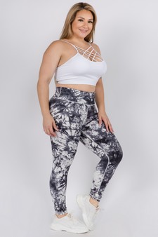 Women's Buttery Soft Tie Dye Activewear Leggings style 2