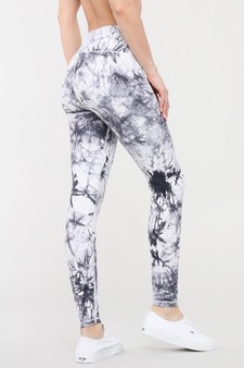 Women's Buttery Soft Tie Dye Activewear Leggings (Medium only) style 3