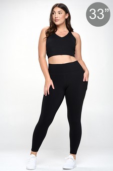 ETA 02/17/25 - Women's Buttery Soft Activewear Leggings w/ Pockets for Tall Girls 33