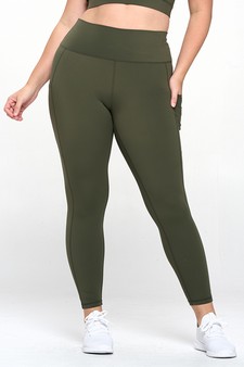 Women's Buttery Soft Activewear Leggings with Pockets style 2