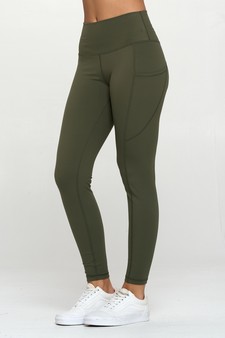 Women's Buttery Soft Activewear Leggings with Pockets (Small only)