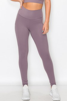 Women's Buttery Soft Activewear Leggings with Pockets style 2