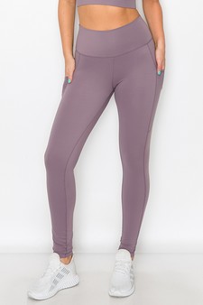 Women's Buttery Soft Activewear Leggings with Pockets style 4