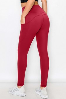 Women's Buttery Soft Activewear Leggings with Pockets style 2