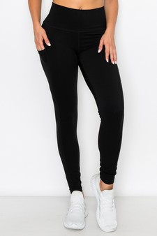 Women's Buttery Soft Activewear Leggings with Pockets (Medium only) style 2