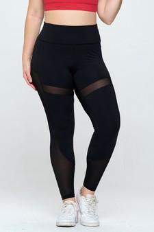 Women’s Contour Mesh Active Leggings (XL only) style 2