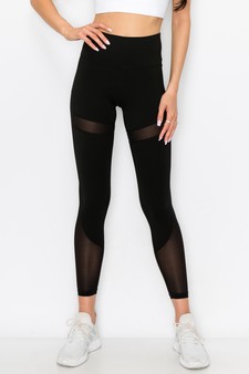 Women’s Contour Mesh Active Leggings style 2