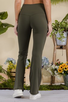 Women's Yoga Flare High Waisted Buttery Soft Pants style 3