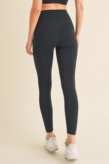 Women’s High Rise Crossover Waist Leggings style 3